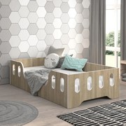Детско легло LAKI 160 x 80 cm в декор дъб сонома