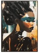 Картина с рамка atmosphera Isia, Рисувано платно 100x140 см