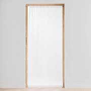 Бяла завеса за врата 90x200 cm Haltona – douceur d'intérieur