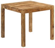 246704 vidaXL Трапезна маса, мангово дърво масив, 82x80x76 cм