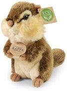 Rappa - Плюшена Катерица Бурундук, 20 см., седяща, серия Еко приятели
