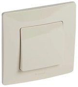 Legrand 396429  Бутон 6А с рамка Niloe крем - до изчерпване на количествата - 396429