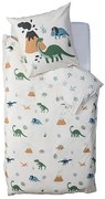 Детско двулицево спално бельо atmosphera Dino, 140x200 cm, Памук