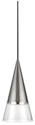 Ideal Lux - LED Пендел CONO 1xGU10/7W/230V Ø 15 см хром