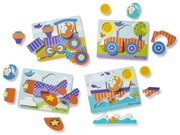 Дървен пъзел Превозни средства -  Melissa&Doug