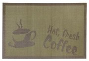 Подложка за хранене Hot Fresh Coffee 45x30см зелена (0193656) - Horecano