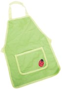Bigjigs - Градинска престилка - Зелена с калинка