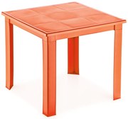 Детска маса квадрат Оранжева 48 х 48 х 40 (TRN-050-02)