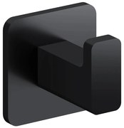 OMNIRES NL80115BL - Стенна закачалка NELSON матов черен