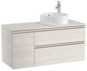 Мебел с две чекмеджета за умивалник върху плот вдясно A851504434, 110x46x53.7см