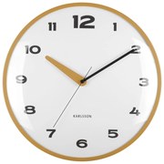 Стенен часовник ø 40 cm Brisk Dome – Karlsson