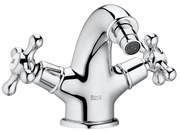 Смесител за биде, A5A6A4BC00, Roca, с click-clack клапа, хром, 18.1х14.9х12.3см