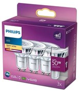 К-кт 3бр. LED крушки Philips GU10/4,6W/230V 2700K