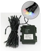 LED Екстериорни Коледни лампички 50xLED/2 функции 5,4м IP44 многоцветни