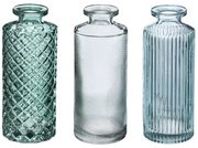 Сет вази Аtmosphera, Soliflore, Стъкло, 13.2 см