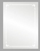 Обикновено огледало за баня ICM 1022/45, 60x45см