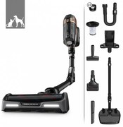 Вертикална прахосмукачка Rowenta X-Force Flex 15.60 RH99F1, 520W, 230AW, 0.9 л, 32.4V, Автономия 80 мин, Автоматична мощност, LED четка, Дисплей, Flex, Черен/бронз
