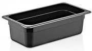 Plast Port - Поликарбонатен гастронорм черен 1/3 h100мм 325x176мм 3.6л (PCP13100-B)(46113100)