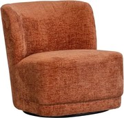 Оранжево кресло от кадифе Atty - WOOOD