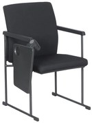 Посетителски стол Carmen 1701 - черен