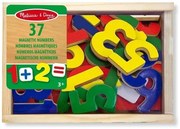 Melissa & Doug - Дървени магнитни цифри и знаци