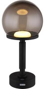Globo 21034S - LED Акумулаторна настолна сензорна лампа HAKU LED/2,5W/5V 2700/4000/6500K черен