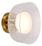 LED аплик LED/8W/230V 3000K златист/прозрачен