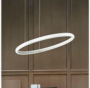 Ideal Lux - LED Пендел MIRACLE LED/25W/230V Ø 40 см CRI 90 матов хром