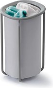 Светлосив текстилен кош за пране 50 l Duo – Joseph Joseph