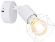 Globo 54802W-1 - Стенен прожектор, луна XARA 1xE14/40W/230V