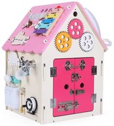 2Kids Toys - Плот за активности къща розов