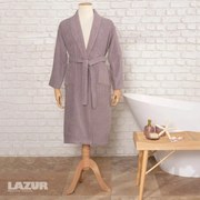 Дамски халат Daily Soft 100% памук S/M сиво