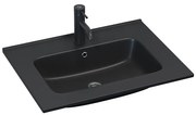 BATH DELUXE 06-060-27-02-00 - Вграден умивалник LILLESNAD 61x46cm керамика/черен