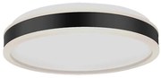 LED Плафониера LED/18W/230V 4000K Ø 35 см черен