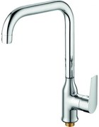 Стоящ смесител за кухня "ЕММА", Inter Ceramic, ICF 7005007C M7119, висок чучур