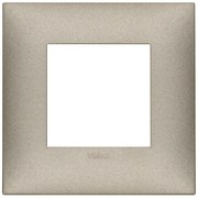 VIMAR 09662.23 Декоративна рамка технополимер, 2M, Титан мат,  NEVE UP