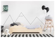Детско легло от борова дървесина BOX 9, 80 x 200 cm - Adeko