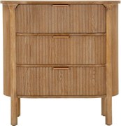 Скрин от масивна ела в естествен цвят 80,5x82x47 cm Gothenburg – Mauro Ferretti