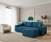 Ъглов диван Malaga mini I-Petrol-Right