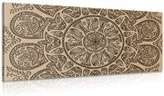 Картина на платно – Мандала с абстрактен природен модел