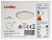 Lindby - LED Плафон LEONTA LED/20W/230V