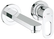 GROHE 20289000 - Смесител за умивалник с два монтажни отвора BAULOOP 110 mm лъскав хром