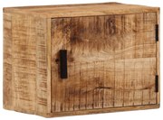 371972 vidaXL Стенно нощно шкафче 40x30x25 см масивно мангово дърво