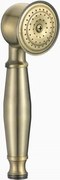Подвижна душ глава ICH 7009, неръждаема стомана, бронз, 1 функция, 18x5см