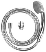 WENKO 22866100 - Душ UNIVERSAL 170x6,5 cm лъскав хром/сребрист/сив