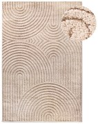 Кафяво-сив килим 120x170 cm Panglao New York Taupe – Elle Decoration