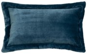Декоративна възглавница atmosphera Cuddly, 38x58 cm - Тъмносин