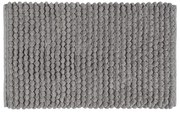 Сив текстилен килим за баня 50x80 cm Solivo – Wenko