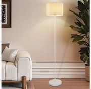 Brilagi - Подова лампа NORDIC WAVE 1xE27/15W/230V лен/бяла