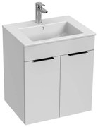 JIKA H4536111763001 - Баня шкаф с мивка CUBE 60,7x55 см бял